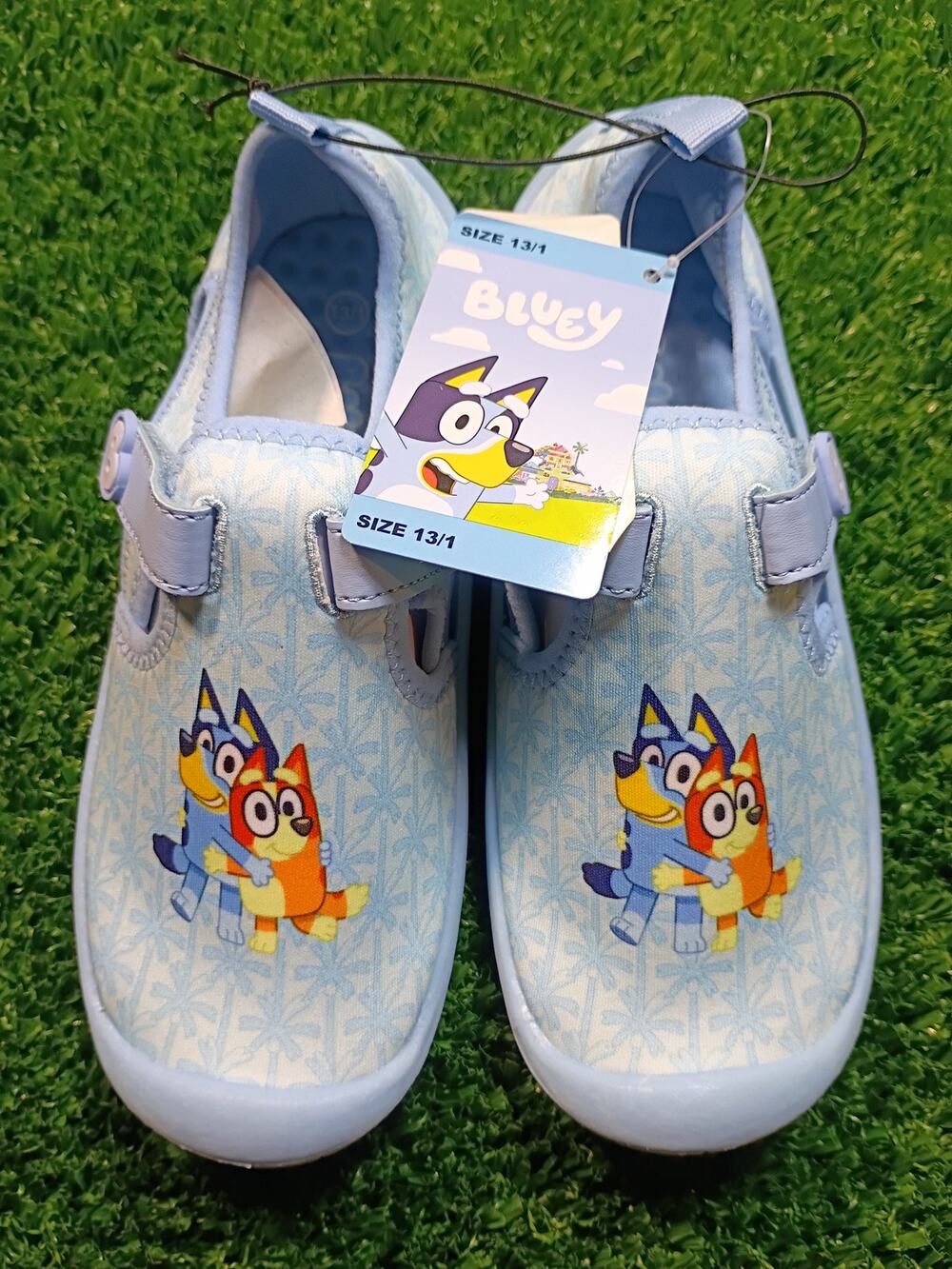 Bluey & Bingo Toddler Water Shoes - NWT Size 13/1